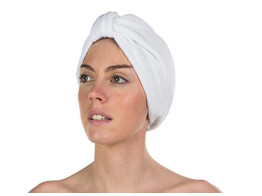 BONNET TULBAN EPONGE BLANC