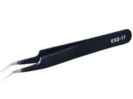 TWEEZERS-VETUS 17 ESD ZWART