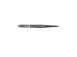 TWEEZER SCHUIN GERIBBELD INOX MINI