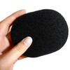 BLACK FACIAL SPONGE