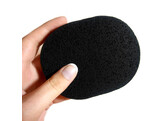 BLACK FACIAL SPONGE